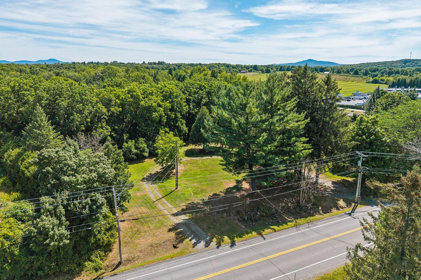 Photo aérienne - 3483 Rue Principale, Dunham, QC