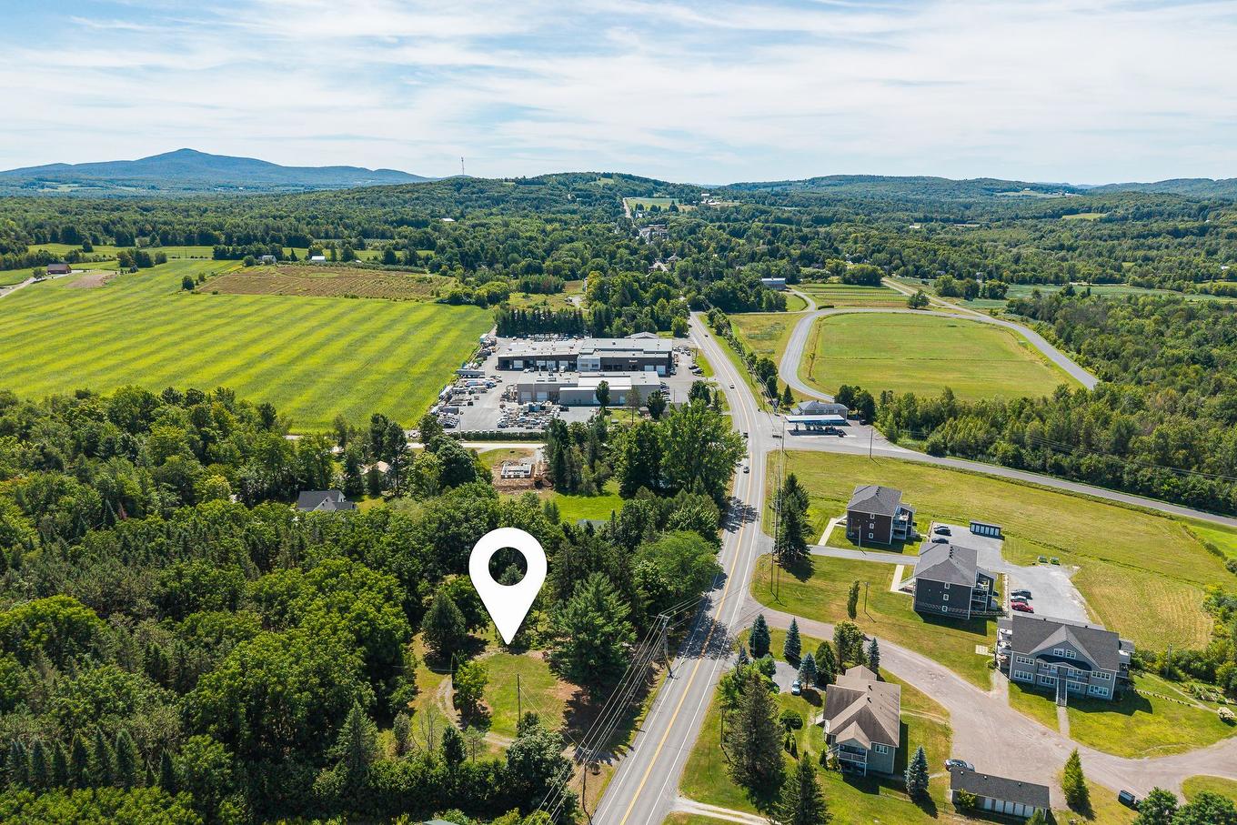 Photo aérienne - 3483 Rue Principale, Dunham, QC
