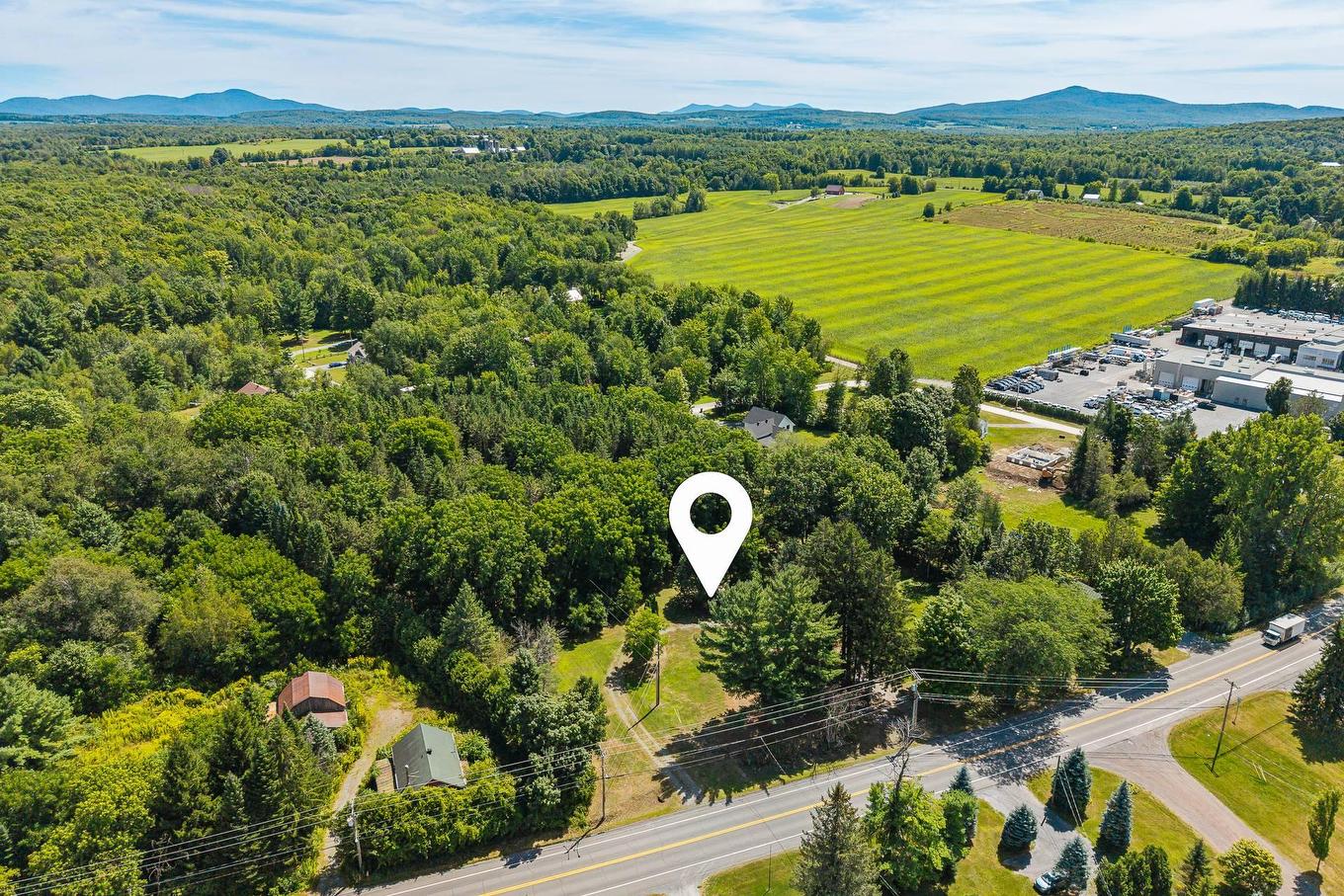 Photo aérienne - 3483 Rue Principale, Dunham, QC