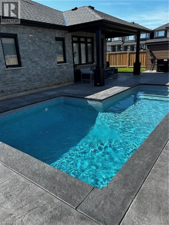 2 Masters Lane, Paris, ON - Outdoor With In Ground Pool With Deck Patio Veranda