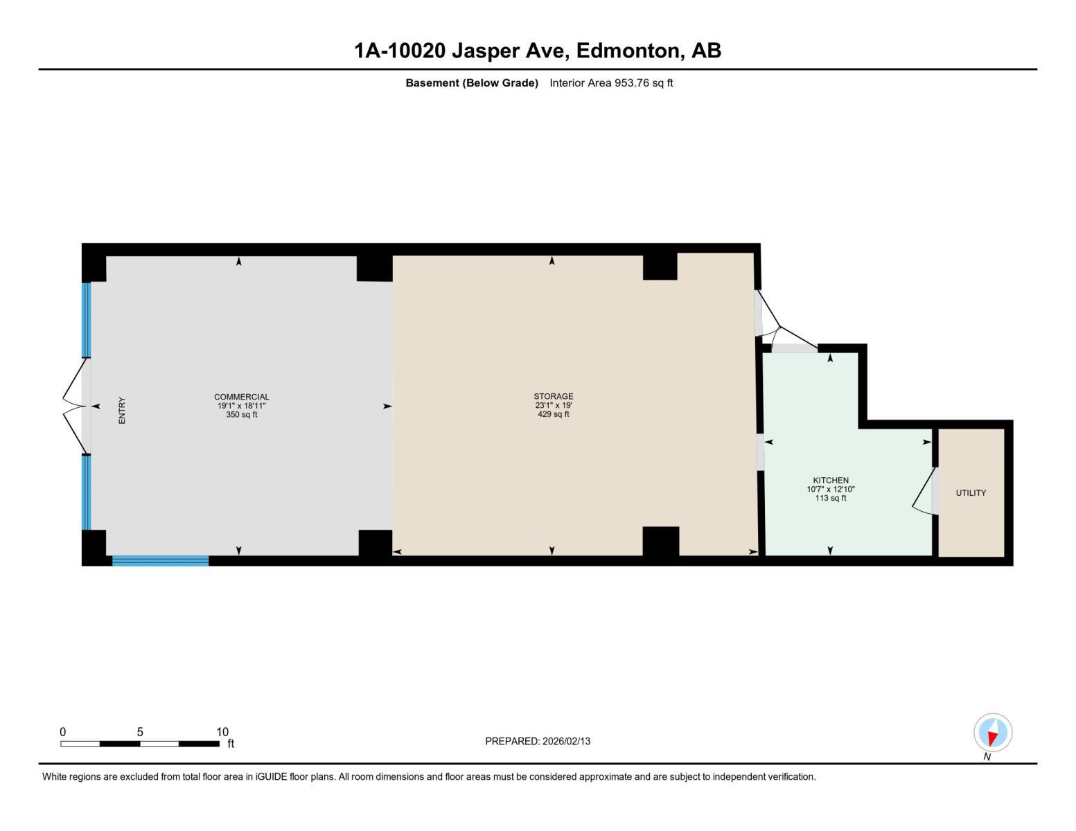 1A , 10020 Jasper Avenue, Edmonton, AB