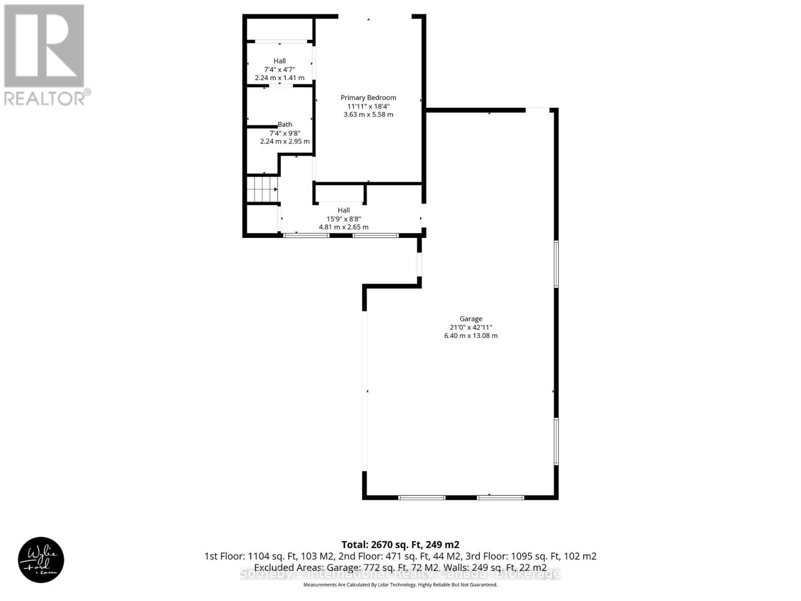 Floor plan - In-between level - 1420 Tiny Beaches Road N, Tiny, ON - Other