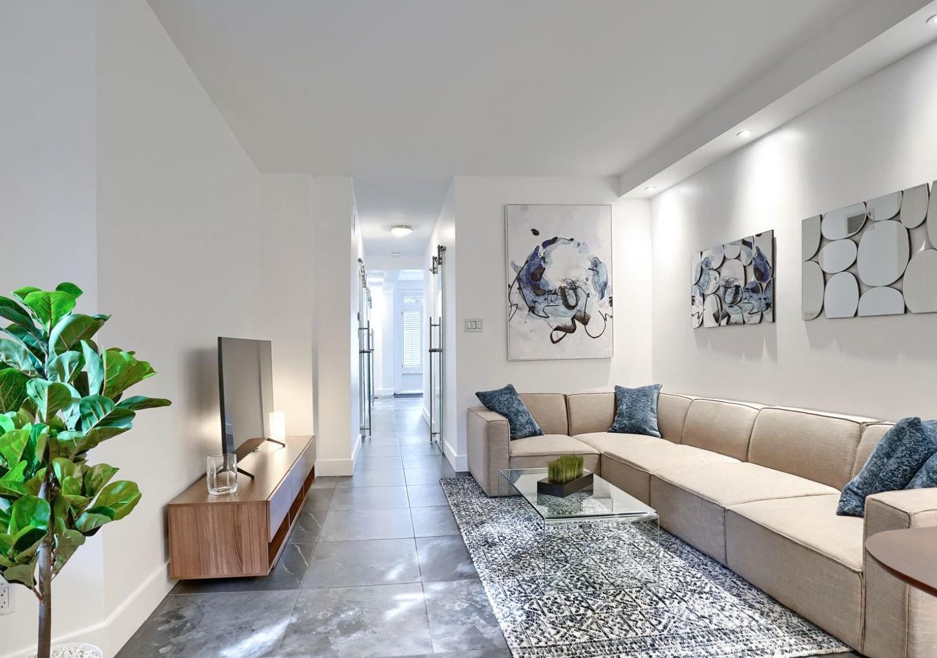 Salon - 1218 Rue Alexandre-Desève, Montréal (Ville-Marie), QC - Indoor Photo Showing Living Room