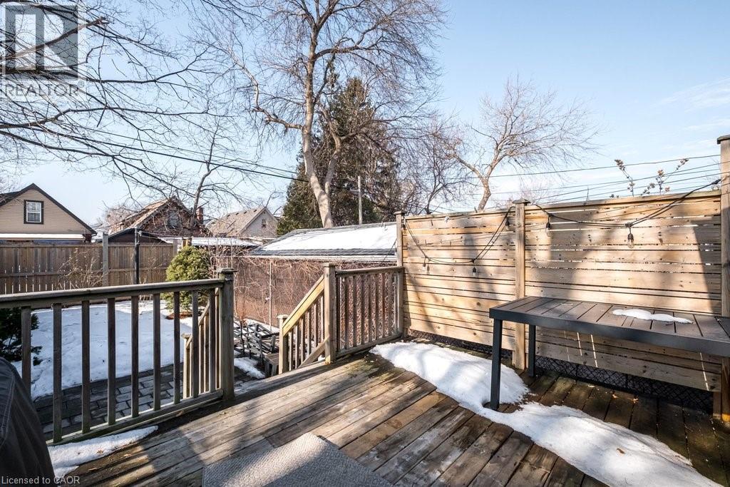 100 Graham Avenue S, Hamilton, ON - Outdoor With Deck Patio Veranda
