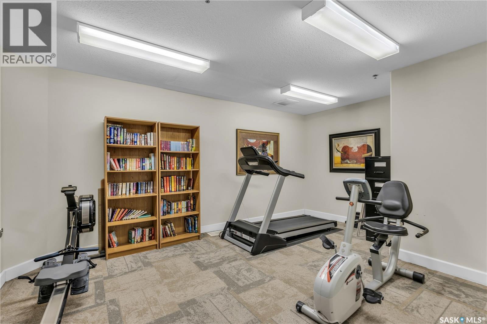 102 2213 Adelaide Street E, Saskatoon, SK - Indoor Photo Showing Gym Room