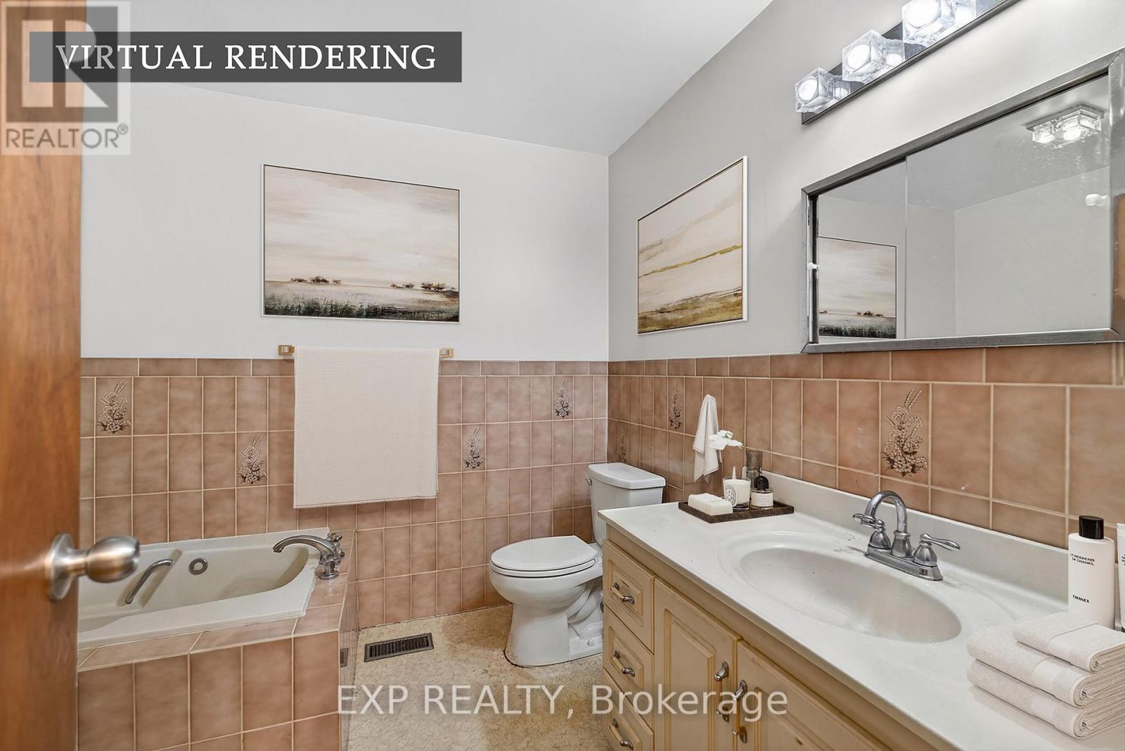 7232 Reindeer Drive, Mississauga, ON - Indoor Photo Showing Bathroom
