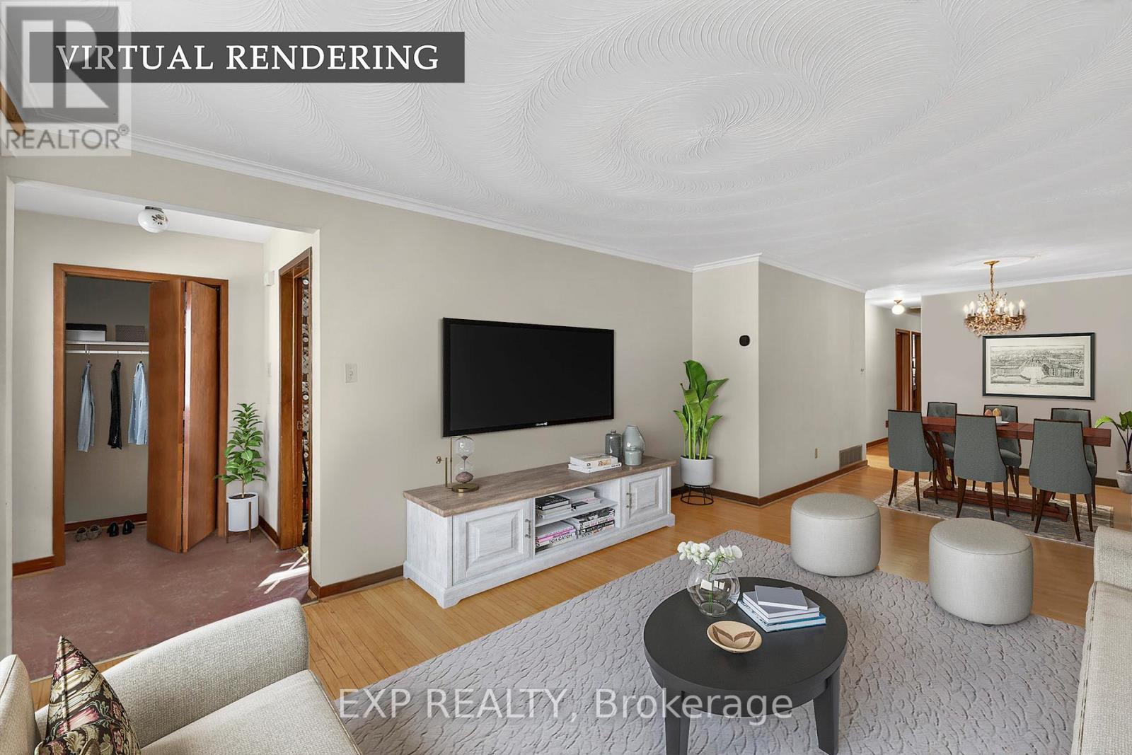 7232 Reindeer Drive, Mississauga, ON - Indoor Photo Showing Living Room