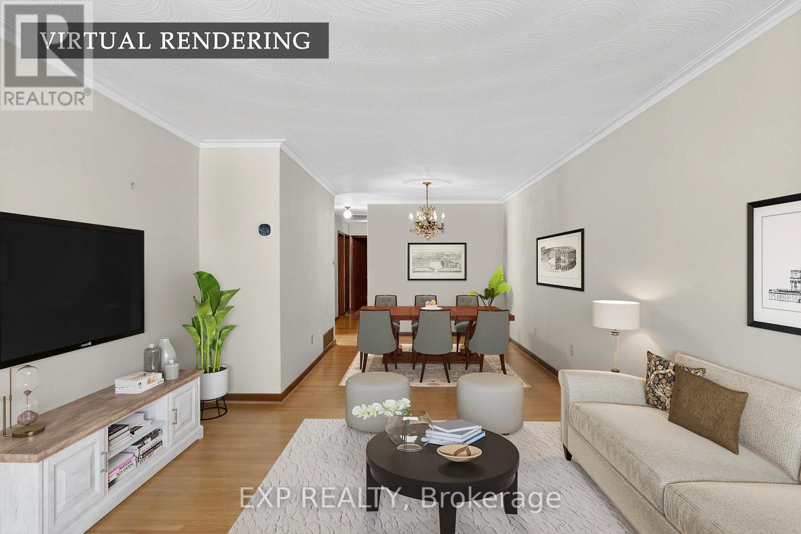 7232 Reindeer Drive, Mississauga, ON - Indoor Photo Showing Living Room