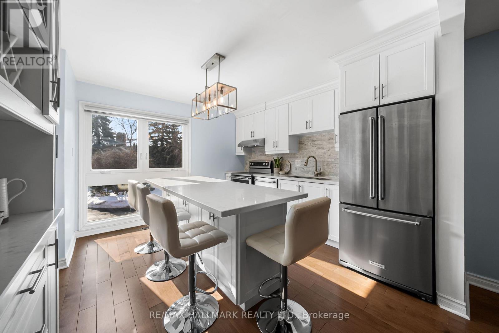 64 Sylvan Valley Way, Toronto, ON - Indoor Photo Showing Kitchen With Stainless Steel Kitchen