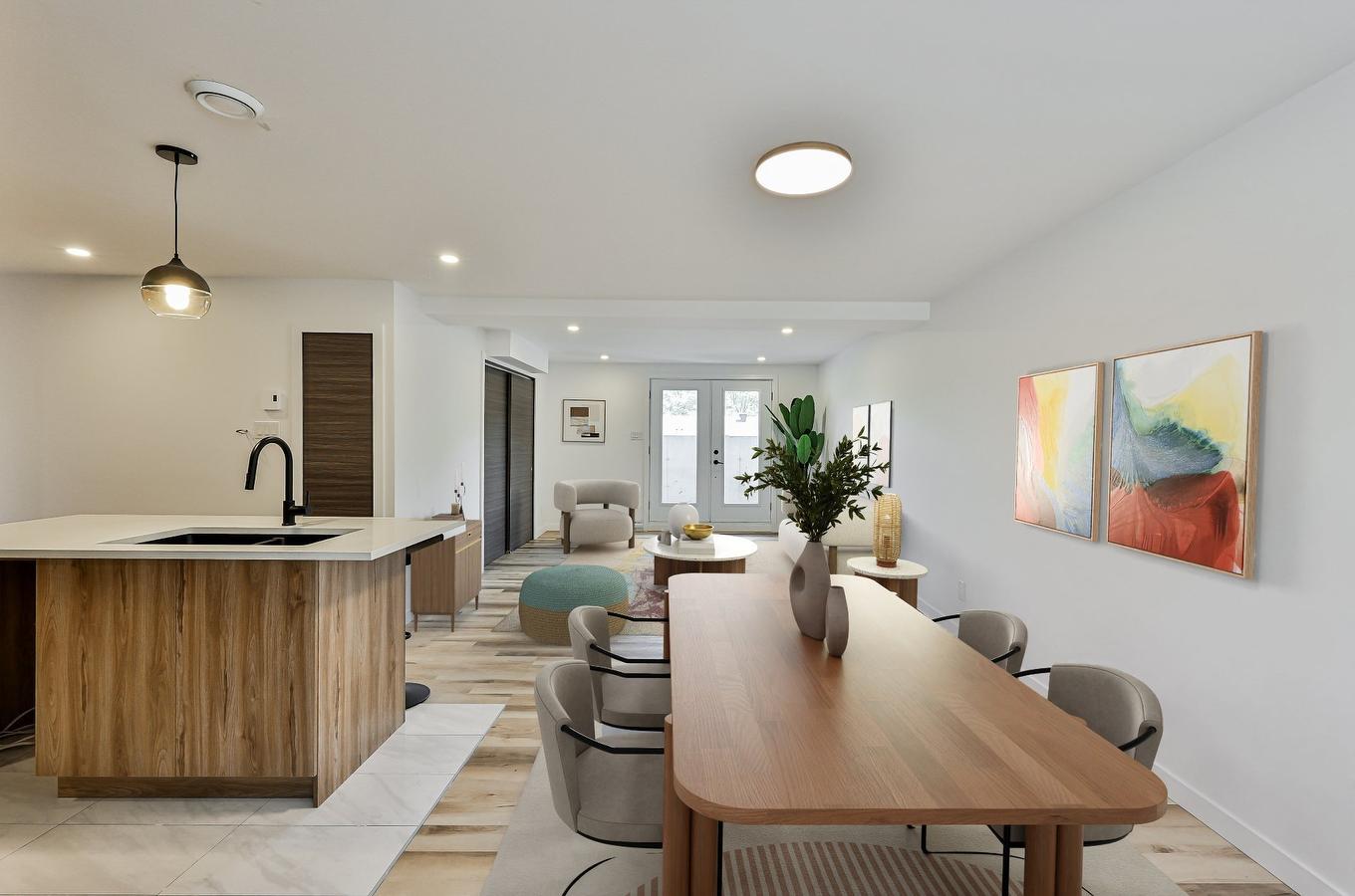 Intergenerational - 750 5E Rang, Sainte-Julienne, QC - Indoor Photo Showing Dining Room