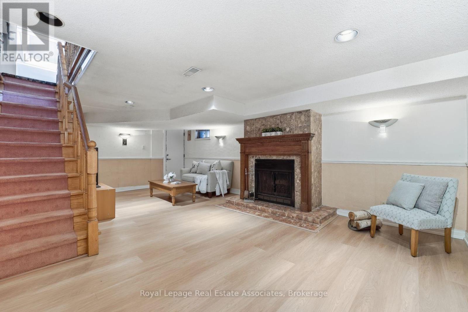 439 Salem Avenue N, Toronto, ON - Indoor With Fireplace