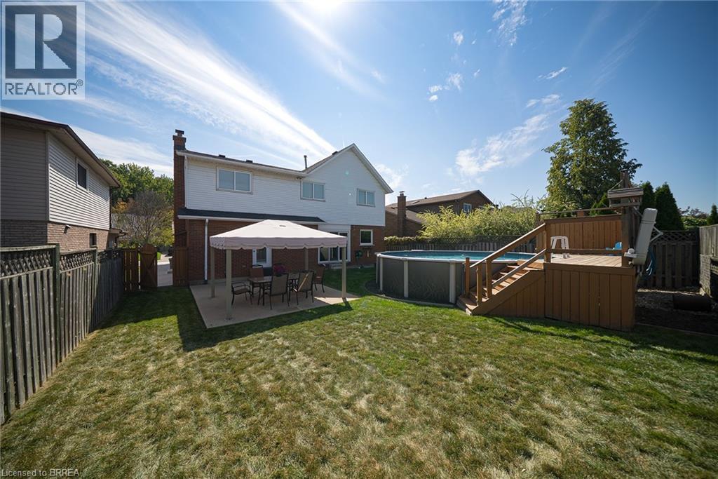 43 Flamingo Drive, Hamilton, ON - Outdoor With Above Ground Pool With Deck Patio Veranda With Exterior