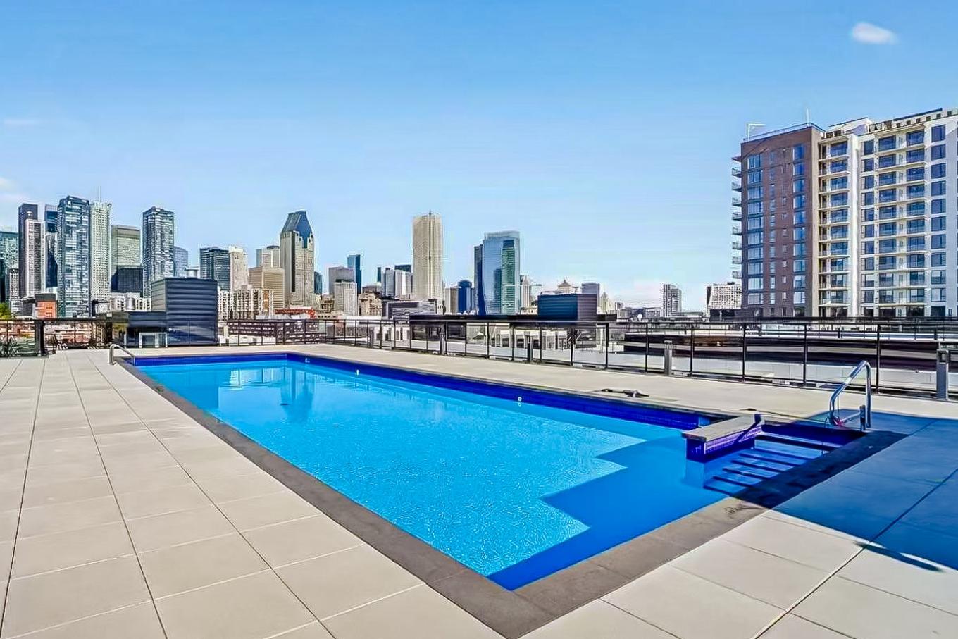 Pool - 712C-1400 Rue Ottawa, Montréal (Le Sud-Ouest), QC - Outdoor With In Ground Pool