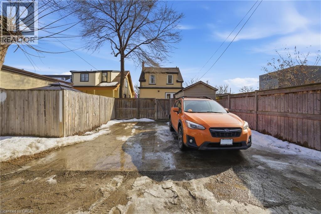 2 car parking off laneway - 81 Ottawa Street N, Hamilton, ON - Outdoor
