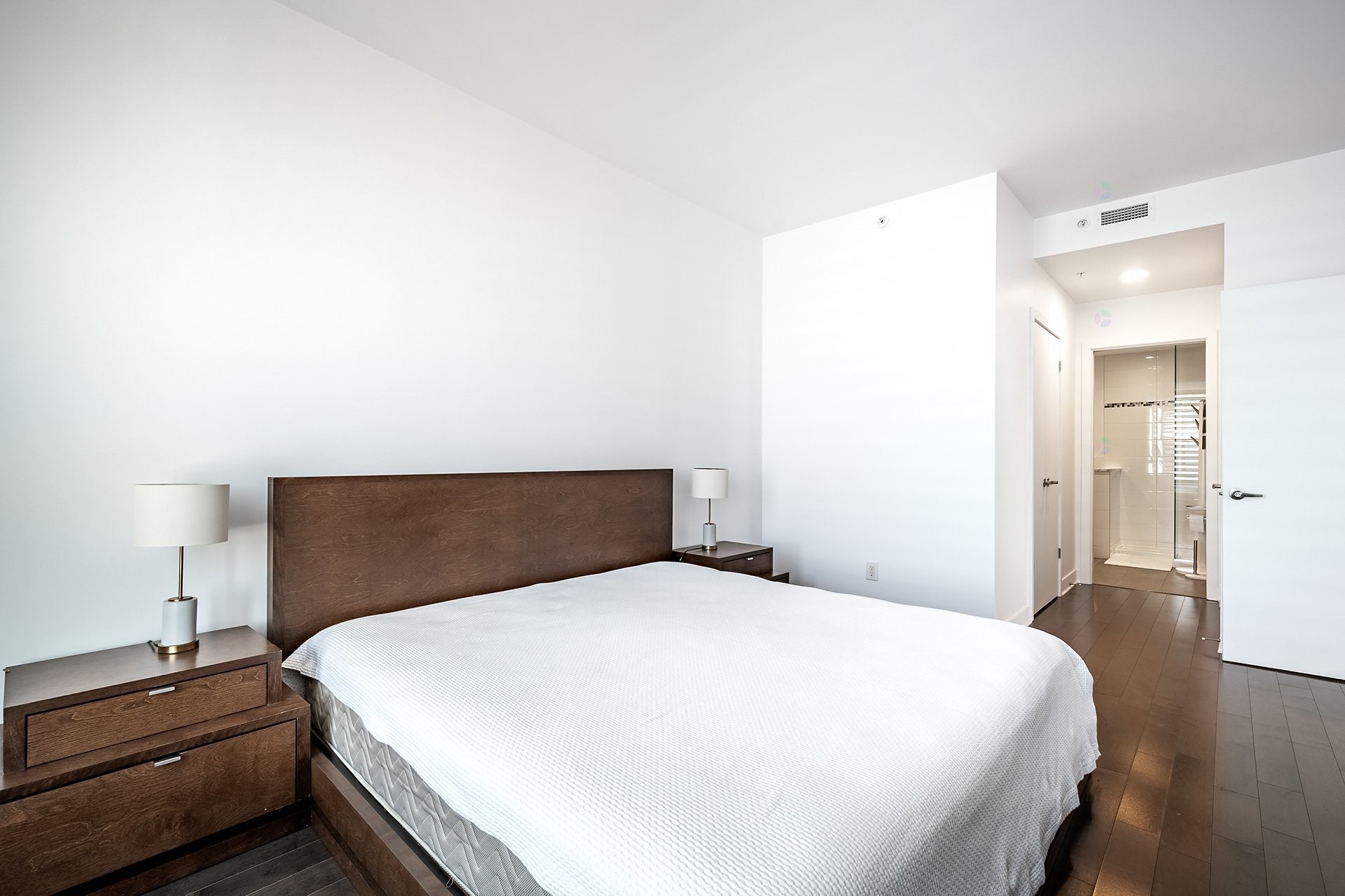 Master Bedroom - 802-4293 Rue Jean-Talon O., Montréal (Côte-Des-Neiges/Notre-Dame-De-Grâce), QC - Indoor Photo Showing Bedroom