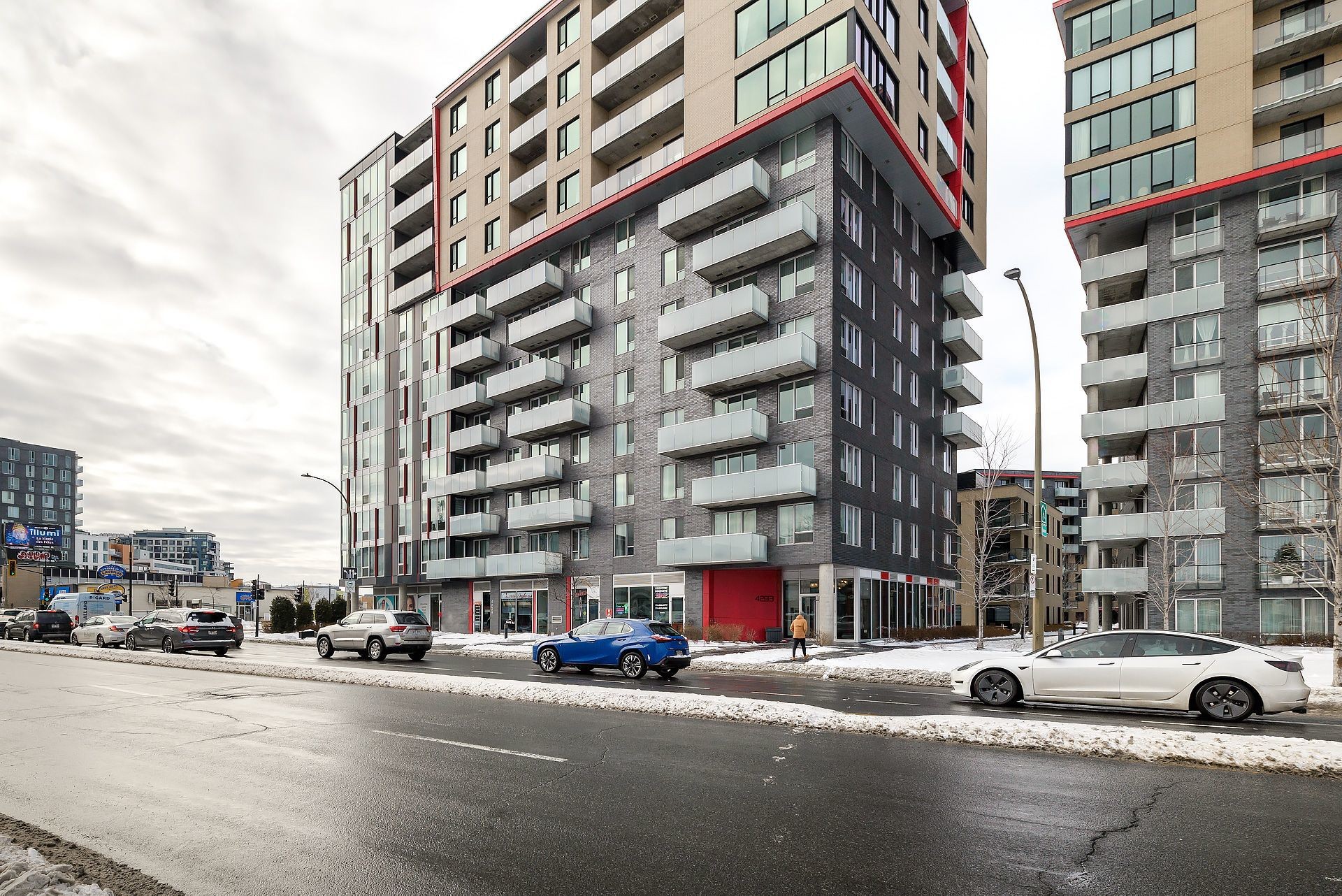 Exterior - 802-4293 Rue Jean-Talon O., Montréal (Côte-Des-Neiges/Notre-Dame-De-Grâce), QC - Outdoor With Balcony With Facade