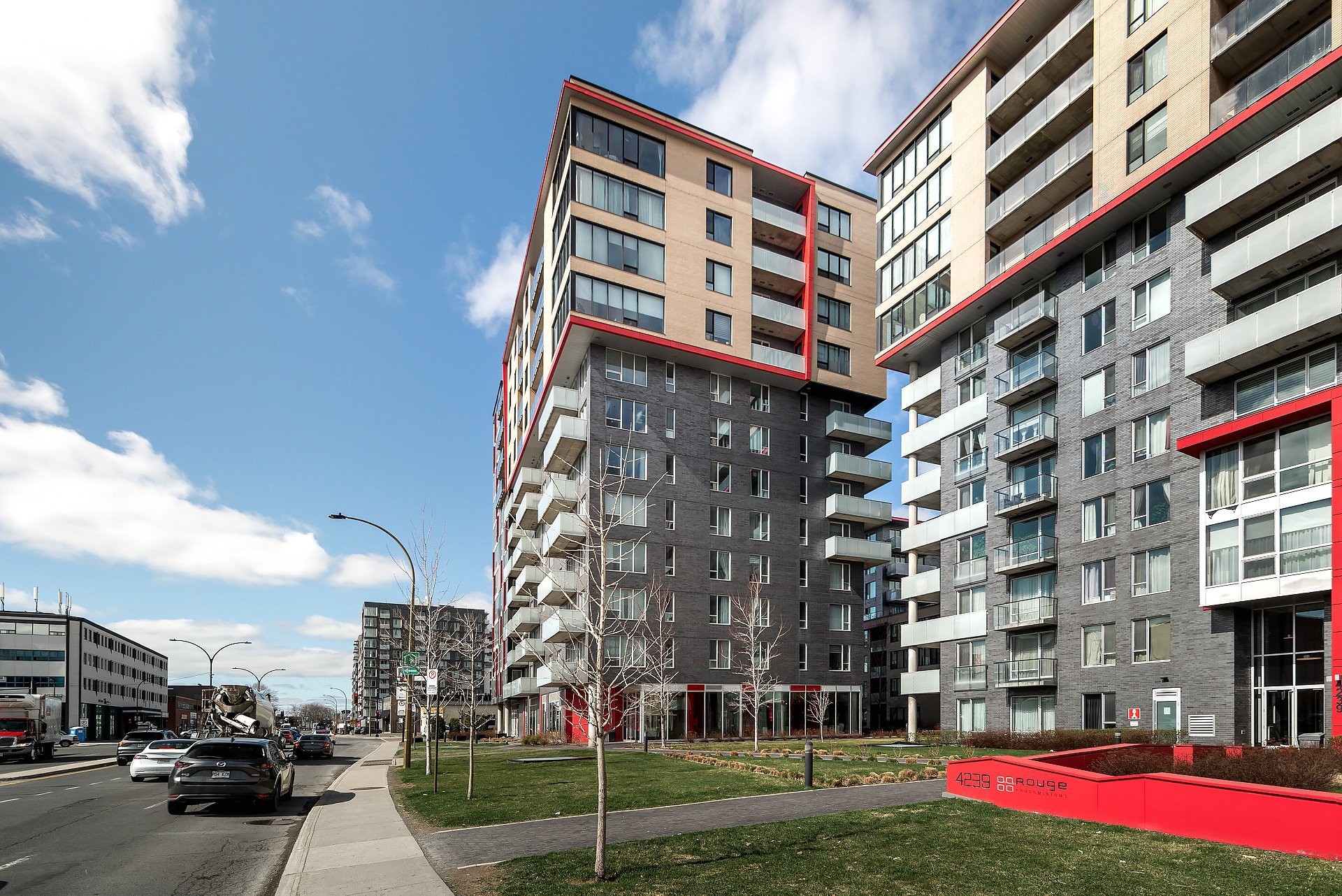 Exterior - 802-4293 Rue Jean-Talon O., Montréal (Côte-Des-Neiges/Notre-Dame-De-Grâce), QC - Outdoor With Balcony With Facade
