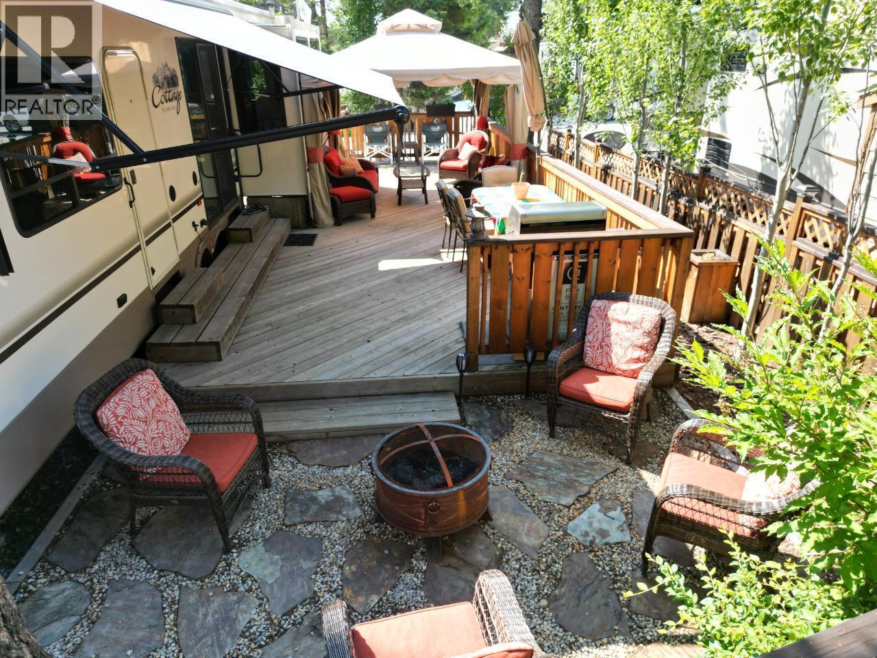 Trailer in photo has been removed from the lot - 4868 Riverview Drive Unit# 55, Edgewater, BC
