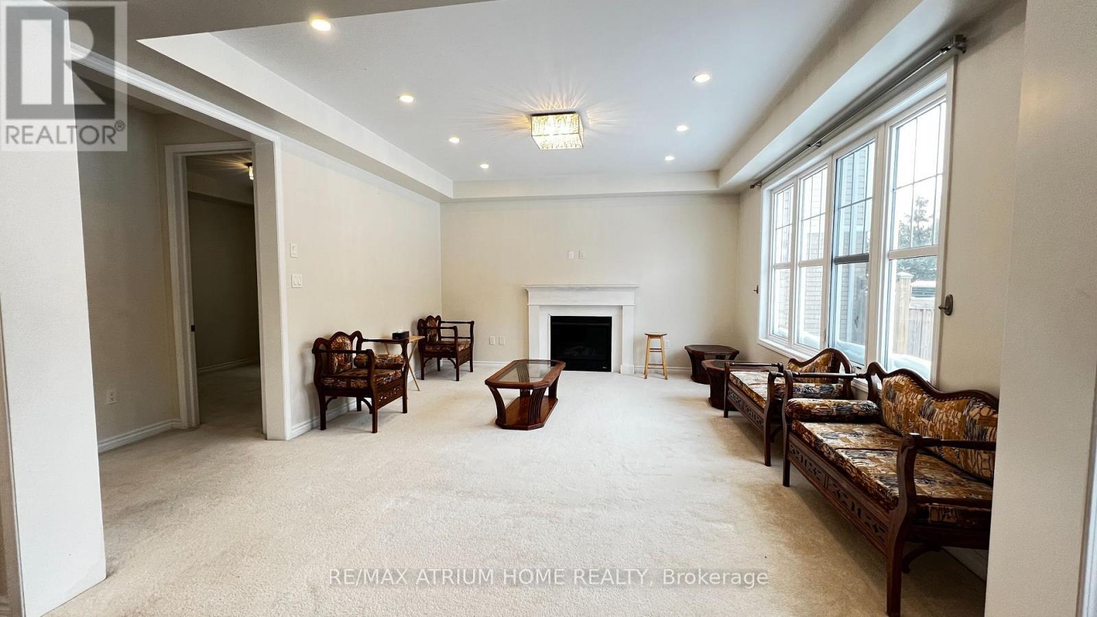Family Room - 2 Forest Grove Lane, Kitchener, ON - Indoor Photo Showing Other Room With Fireplace