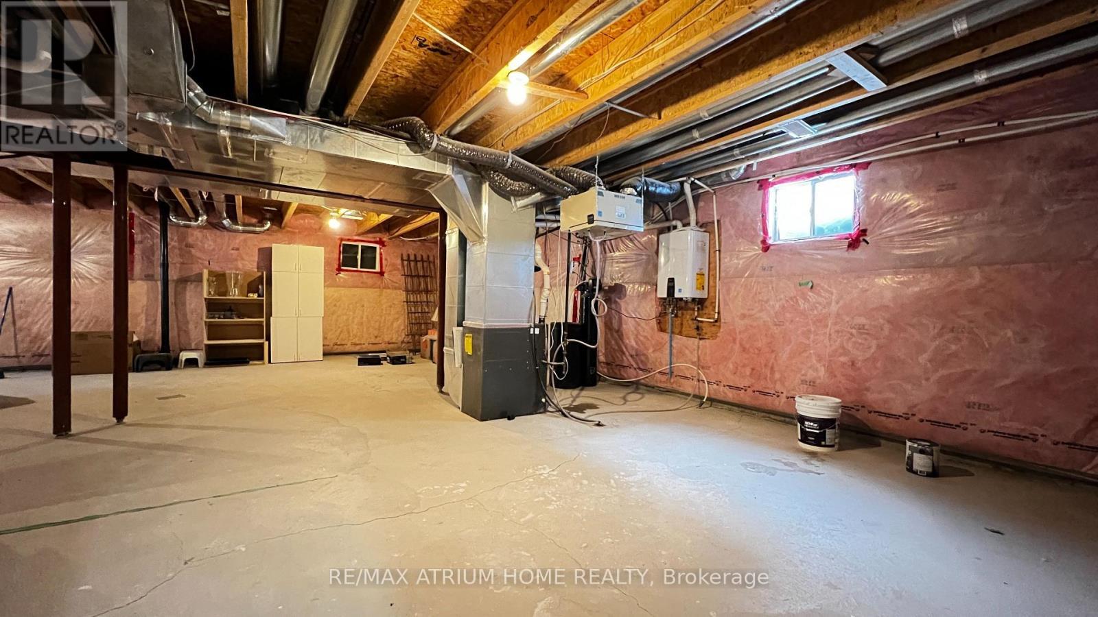 Unfinished Storage (Furnace Room) - 2 Forest Grove Lane, Kitchener, ON - Indoor Photo Showing Basement