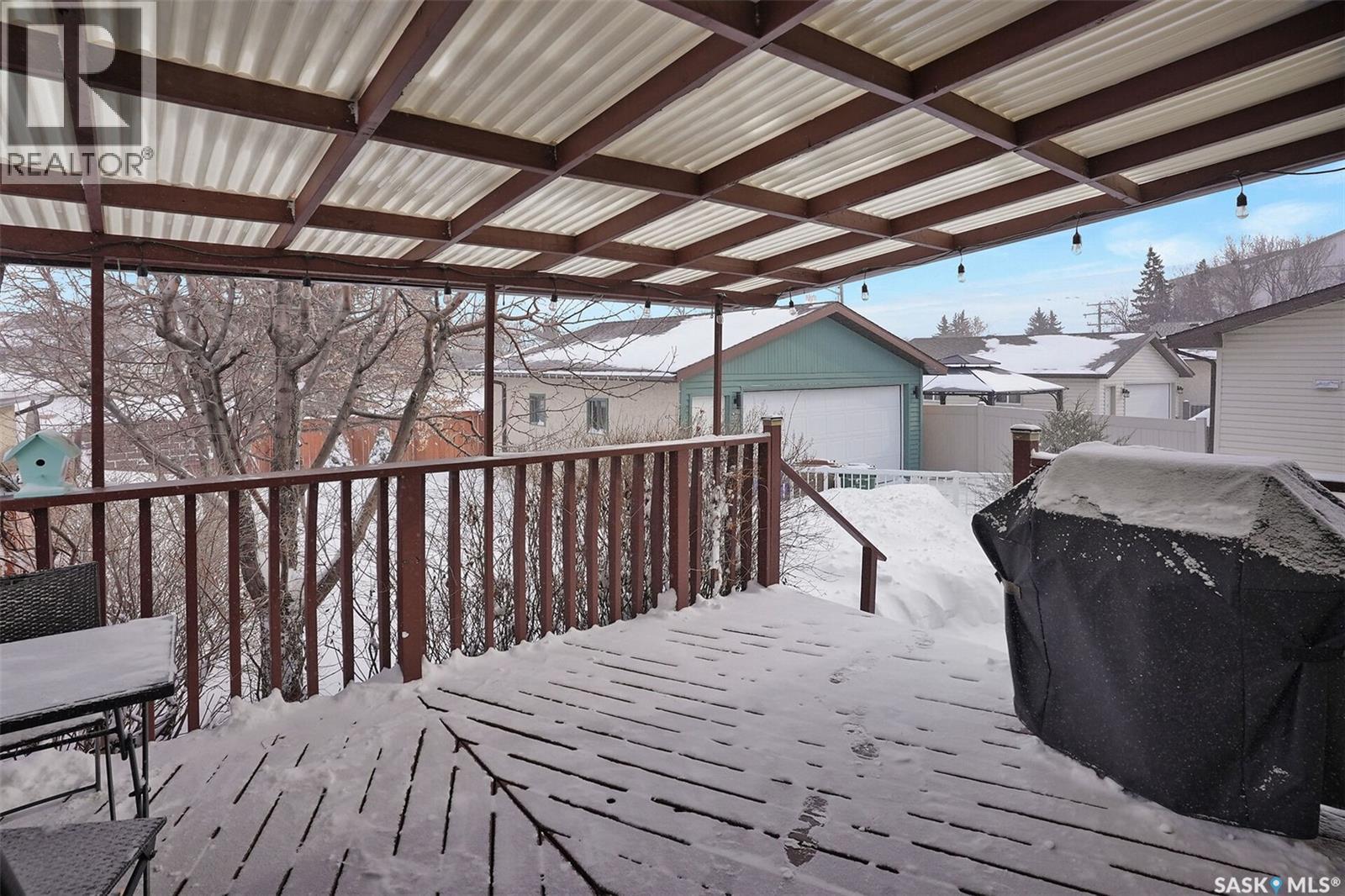 1245 Runciman Crescent N, Regina, SK - Outdoor With Deck Patio Veranda With Exterior