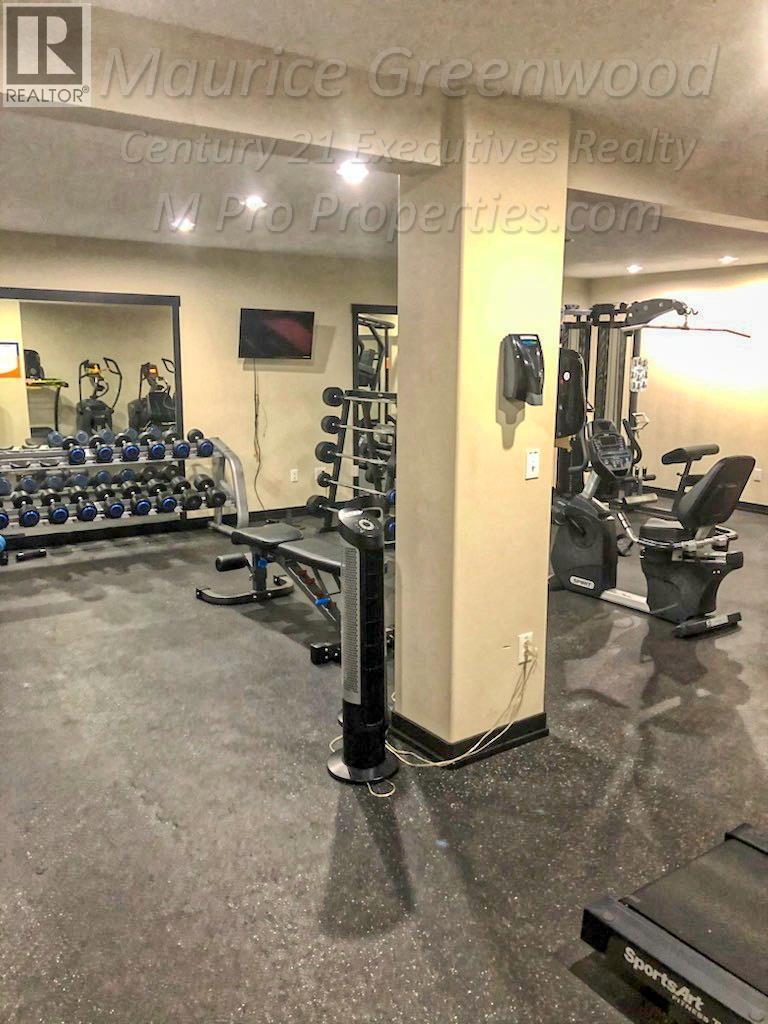 6742 Marbella Loop Unit# 302, Kelowna, BC - Indoor Photo Showing Gym Room