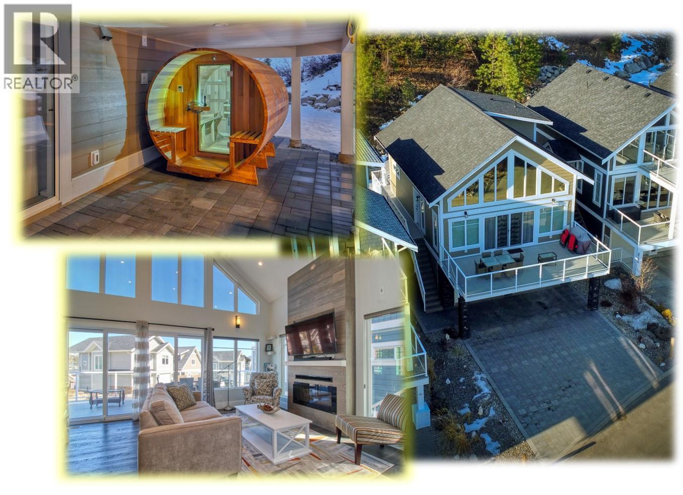 6742 Marbella Loop Unit# 302, Kelowna, BC - With Fireplace