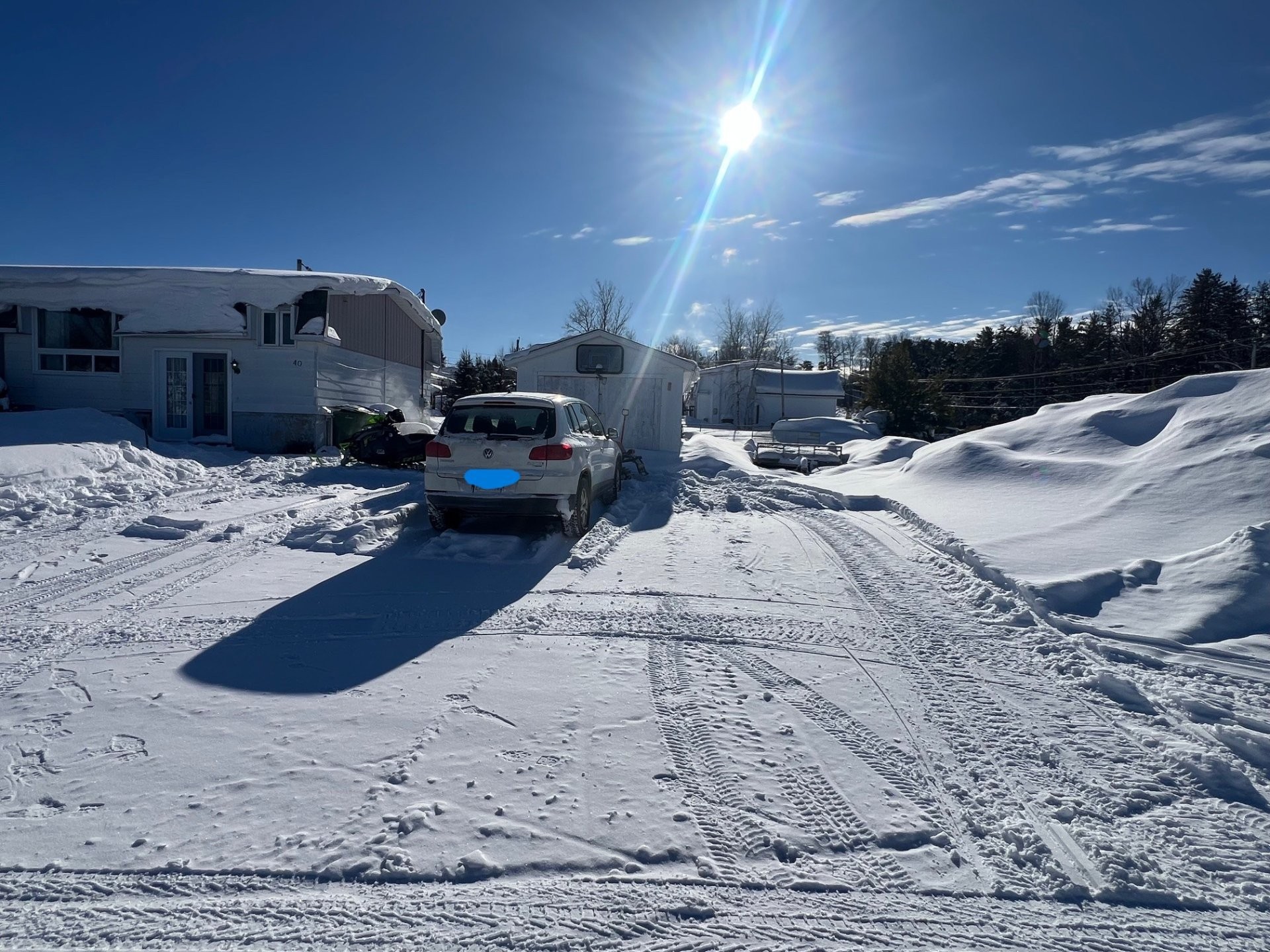 Front of Structure - 40 2E Rue, Chapais, QC - Outdoor