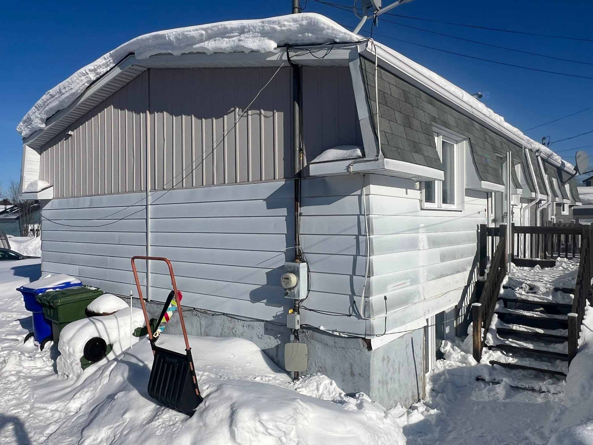 Back of Structure - 40 2E Rue, Chapais, QC - Outdoor With Exterior