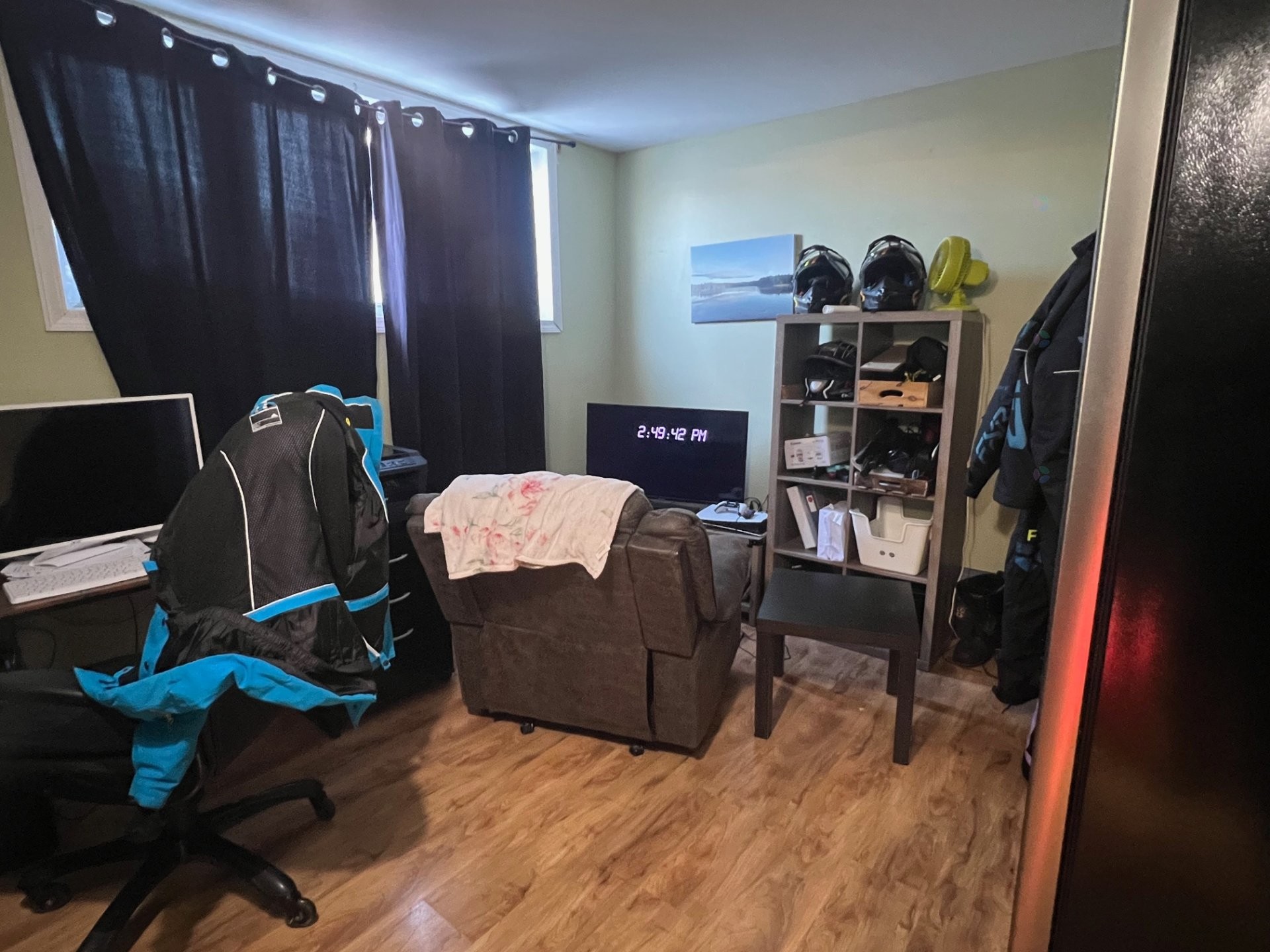 Bedroom - 40 2E Rue, Chapais, QC - Indoor Photo Showing Office