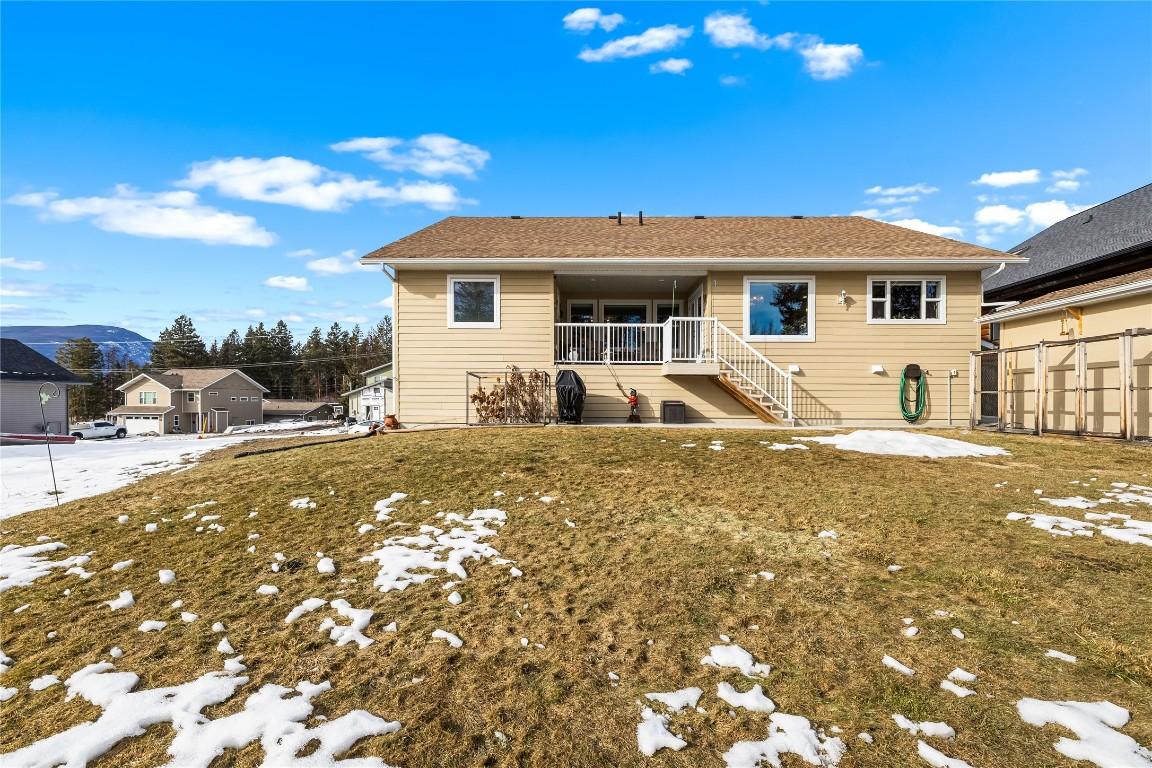 966 313Th Drive, Kimberley, BC - Outdoor With Deck Patio Veranda