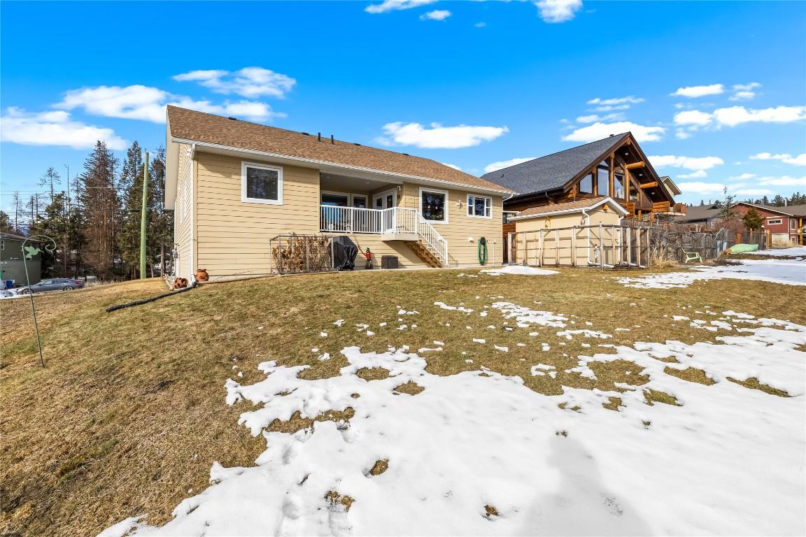 966 313Th Drive, Kimberley, BC - Outdoor With Deck Patio Veranda