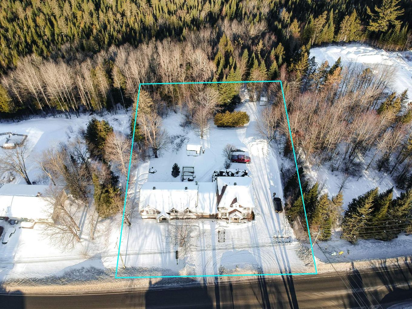 Overall view - 121 Route 216, Stoke, QC - Outdoor With View