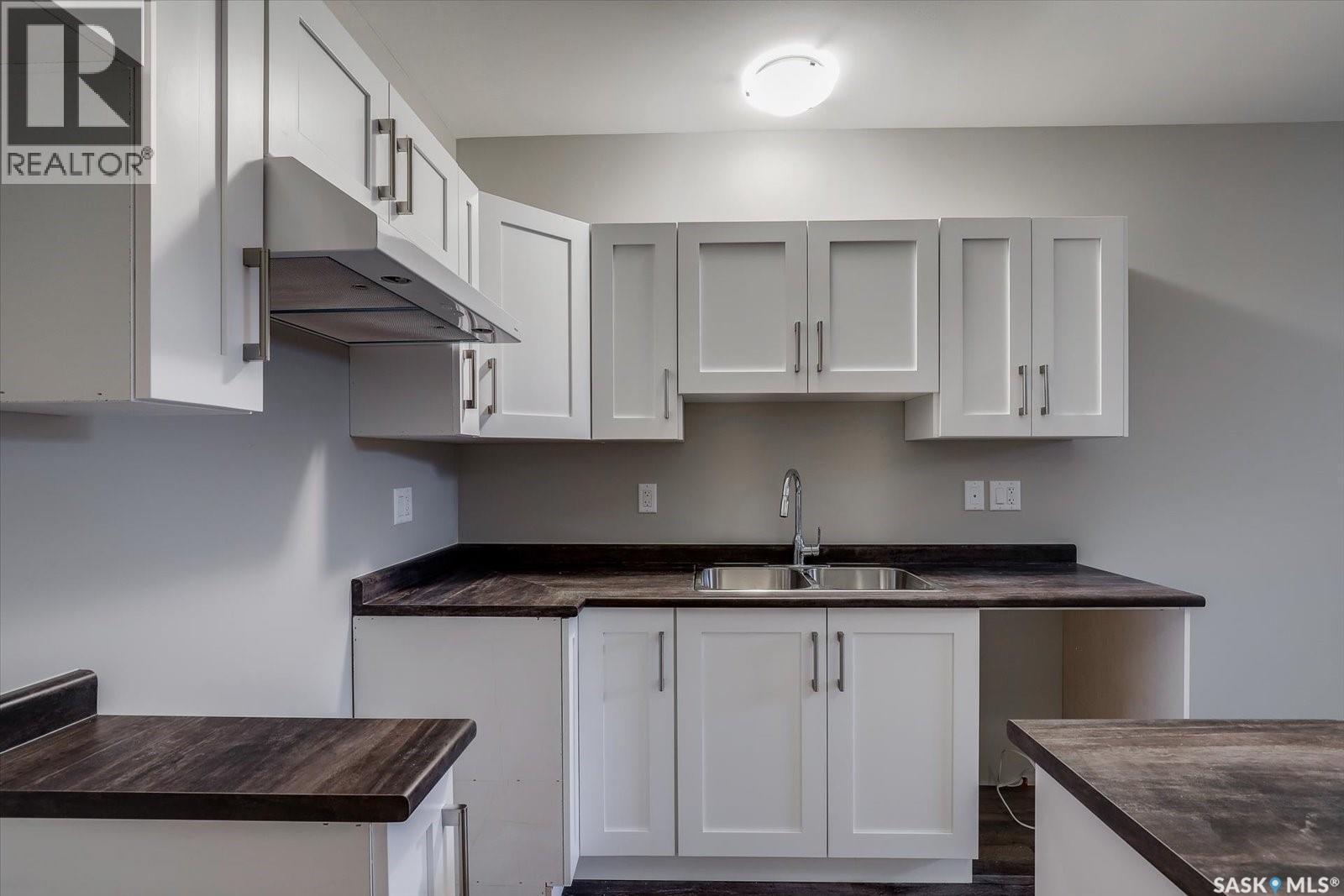 133 E Avenue S, Saskatoon, SK - Indoor Photo Showing Kitchen With Double Sink