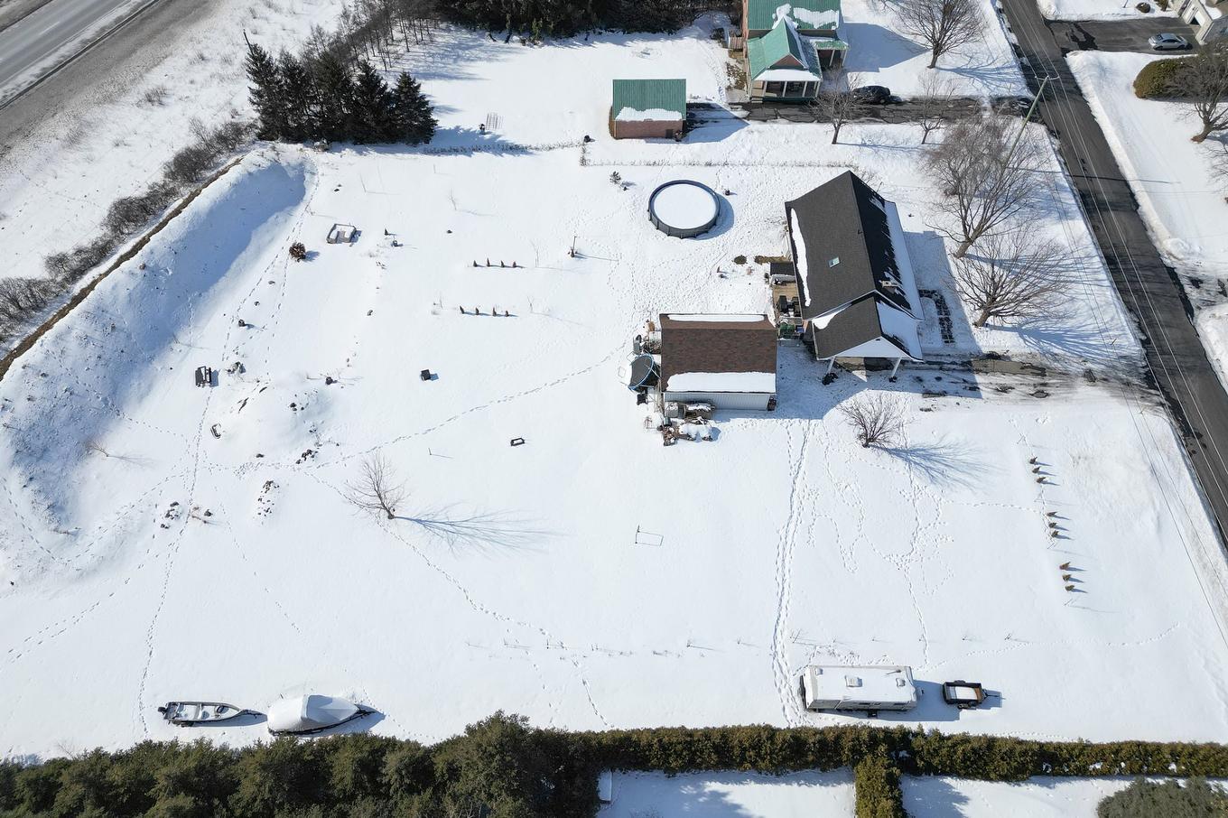 Aerial photo - 19 Rue Rolland, Saint-Jean-Sur-Richelieu, QC