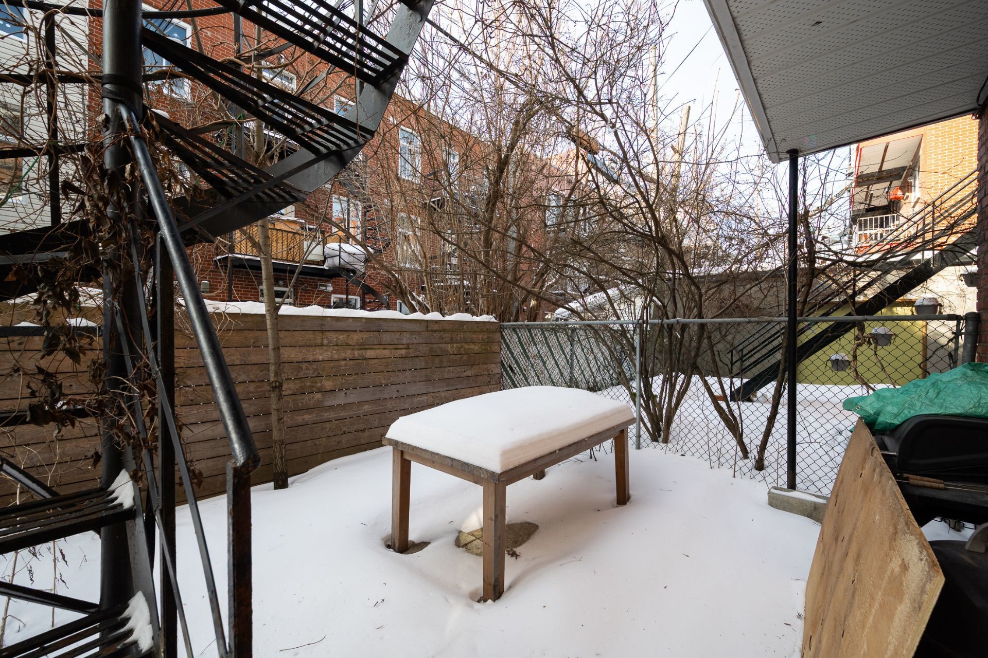 Cour - 6644 Av. Henri-Julien, Montréal (Rosemont/La Petite-Patrie), QC - Outdoor With Exterior