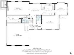 Main floor, floor plan -