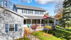 Covered front porch -