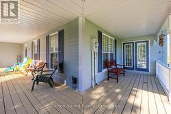 Huge wrap around covered front porch -