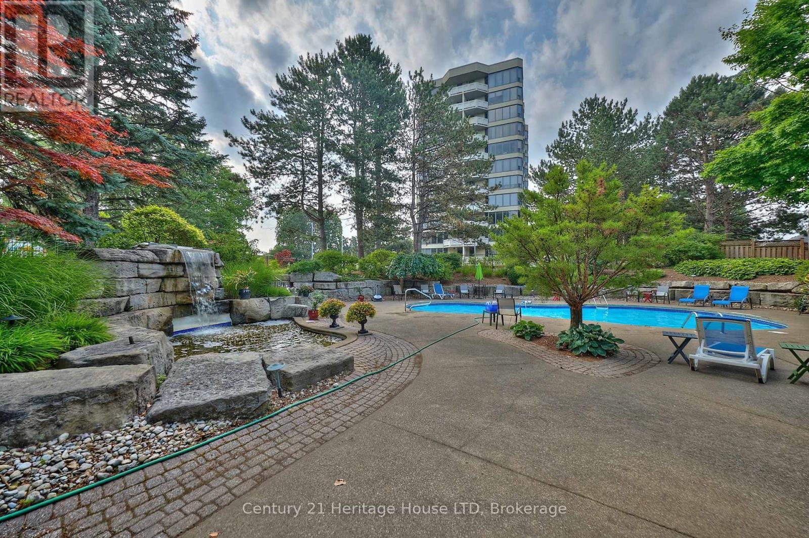 Saltwater Pool - 504 - 81 Scott Street, St. Catharines (Lakeport), ON - Outdoor With In Ground Pool