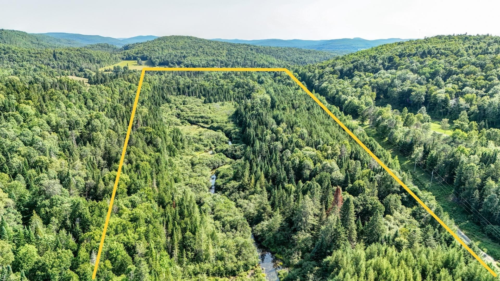 Aerial View - 101 Ch. De Barkmere, Barkmere, QC