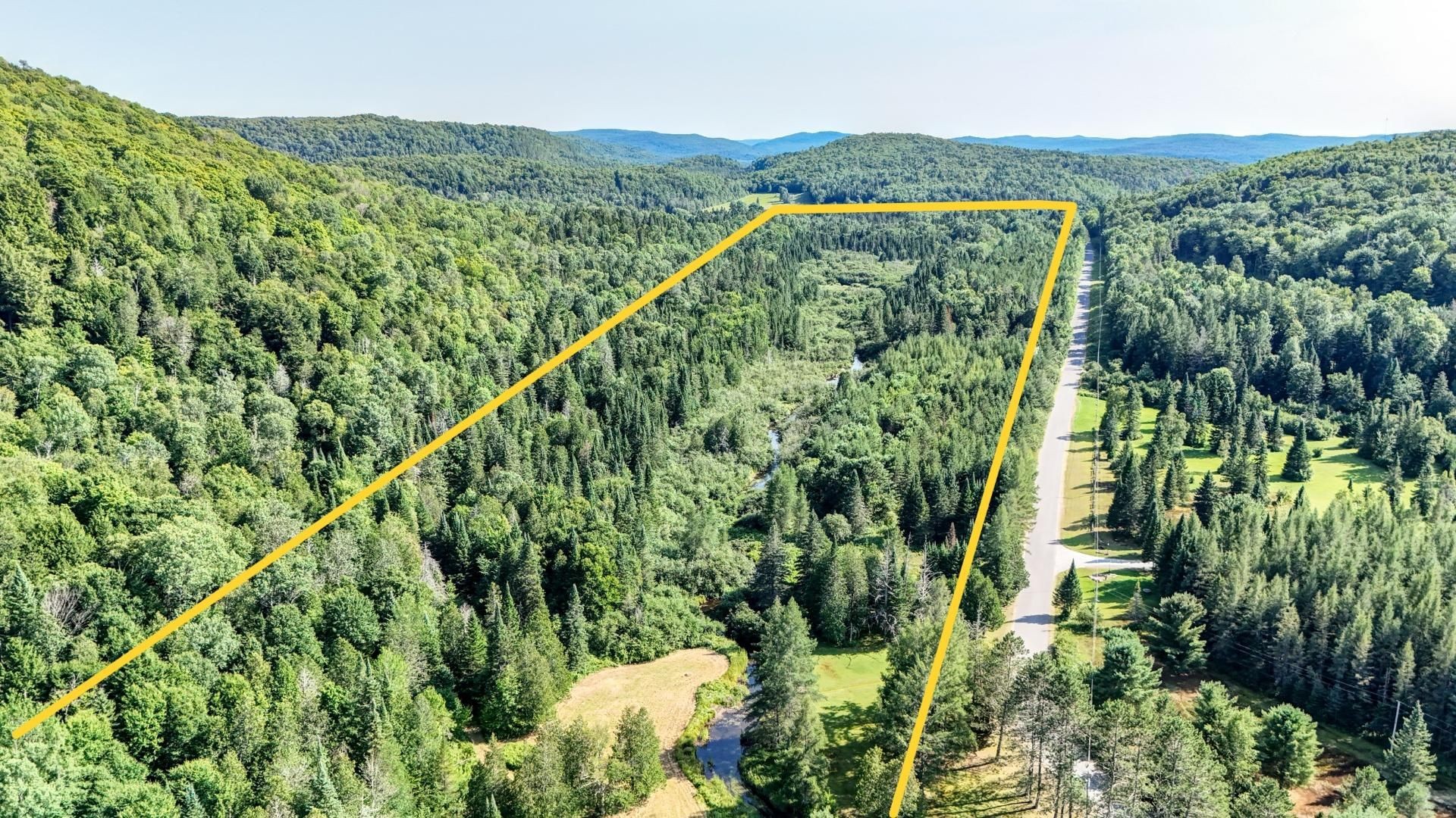 Aerial View - 101 Ch. De Barkmere, Barkmere, QC