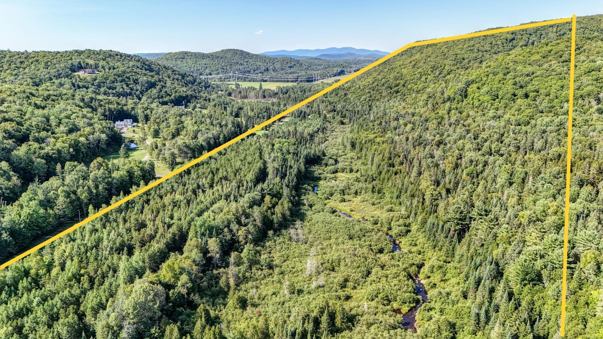 Aerial View - 101 Ch. De Barkmere, Barkmere, QC