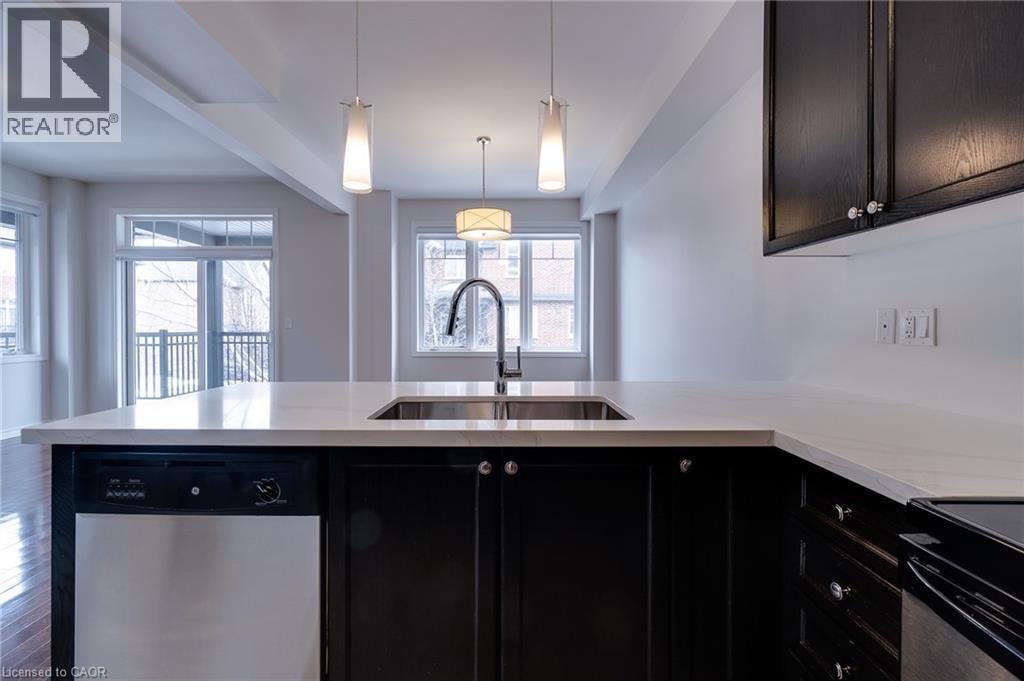 2367 Peppiatt Common, Burlington, ON - Indoor Photo Showing Kitchen With Double Sink