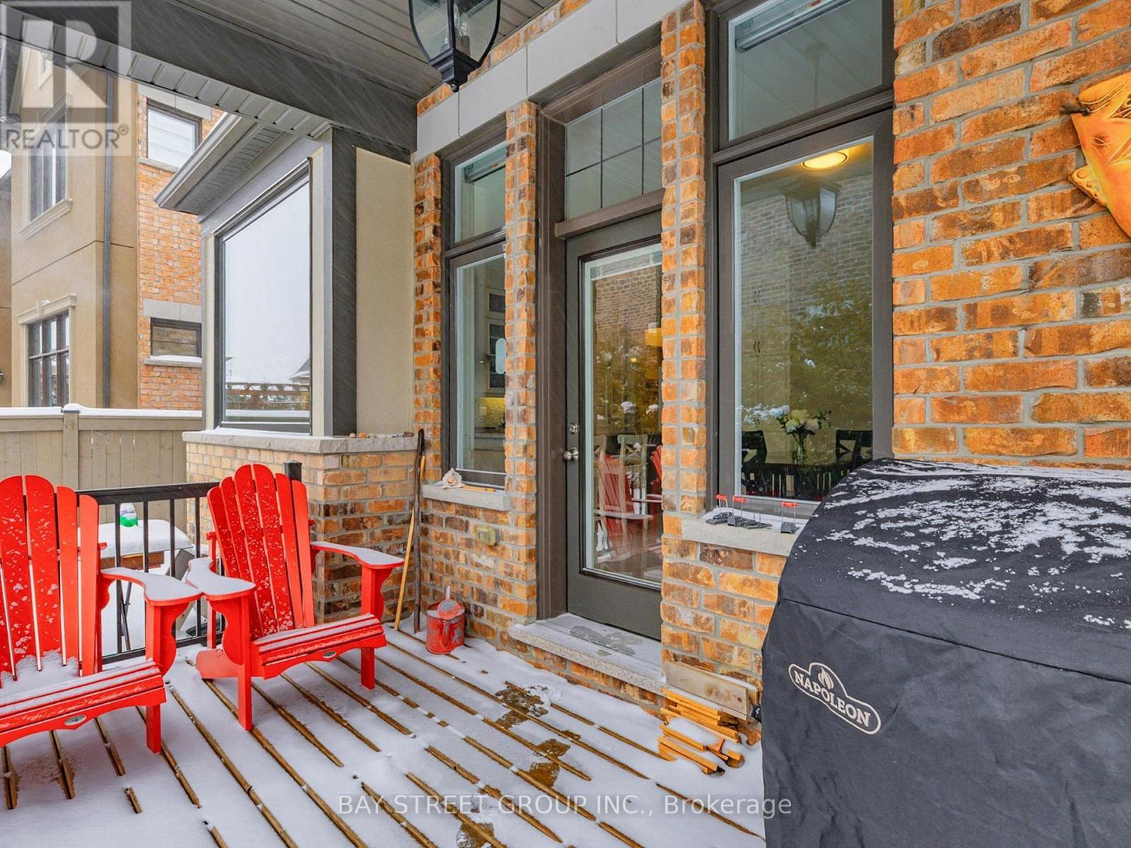 Covered Veranda with Railings and Garden Access - 39 Cairns Gate, King, ON - Outdoor With Deck Patio Veranda