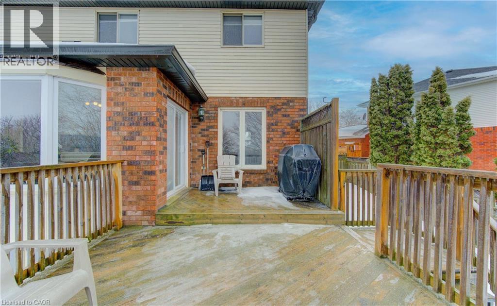 224 Brembel Court, Kitchener, ON - Outdoor With Deck Patio Veranda With Exterior