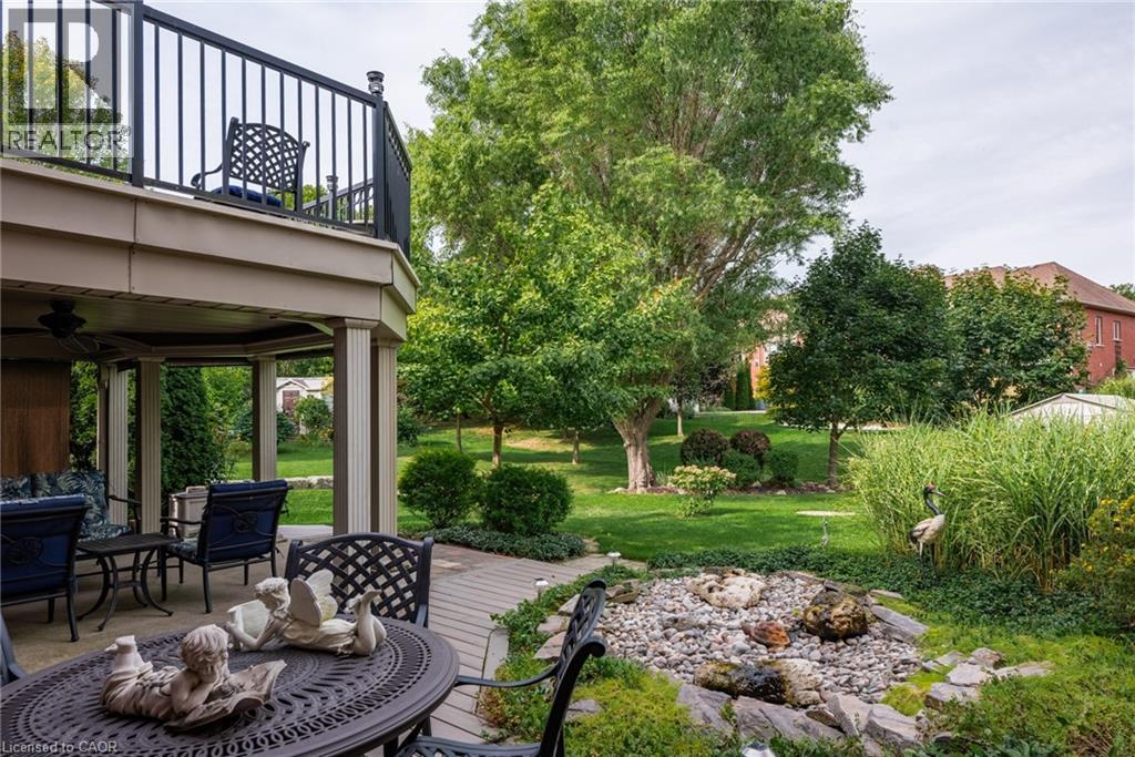 13 Iron Bridge Court, Caledonia, ON - Outdoor With Deck Patio Veranda