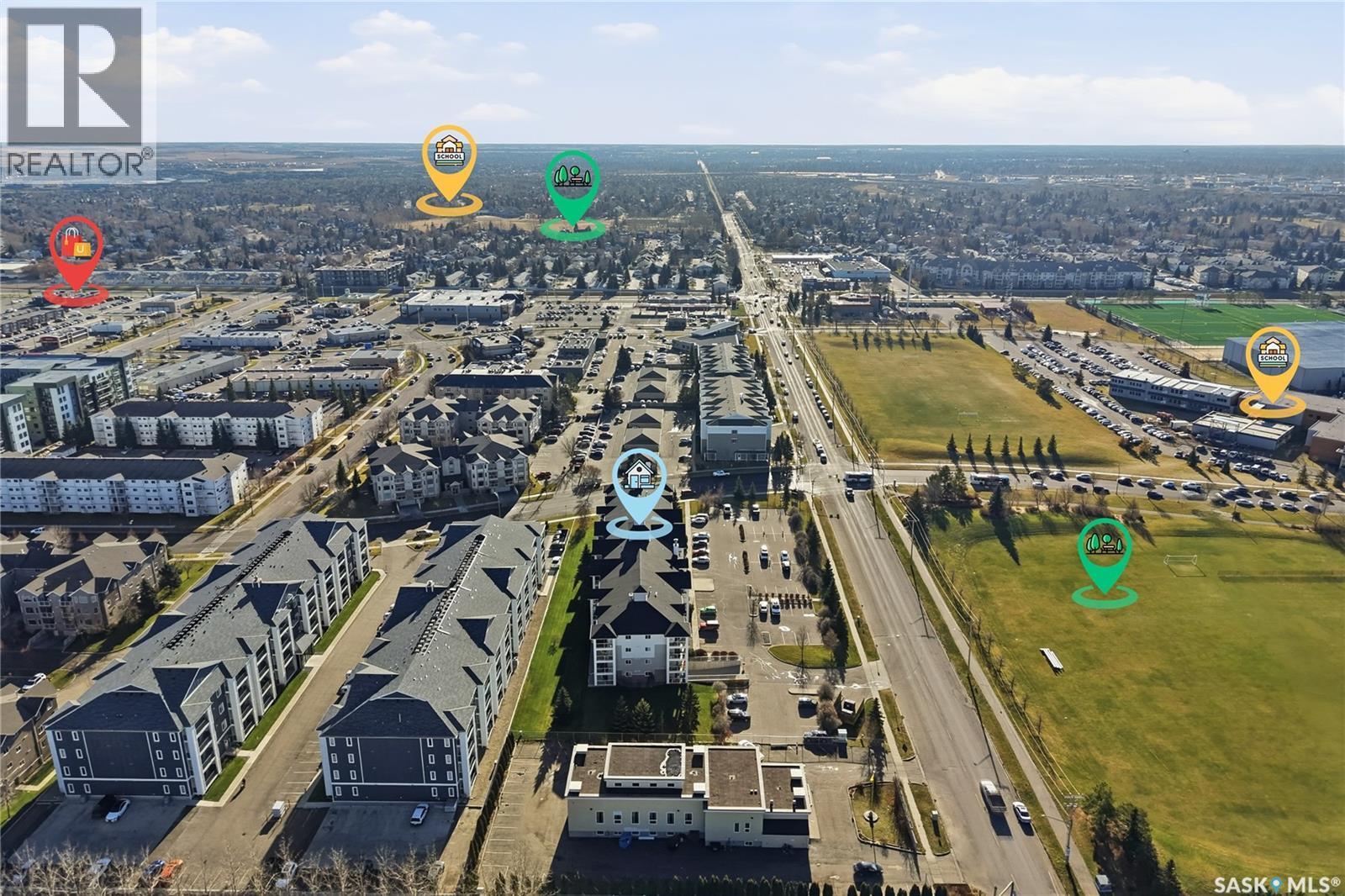 107 303 Lowe Road, Saskatoon, SK - Outdoor With View