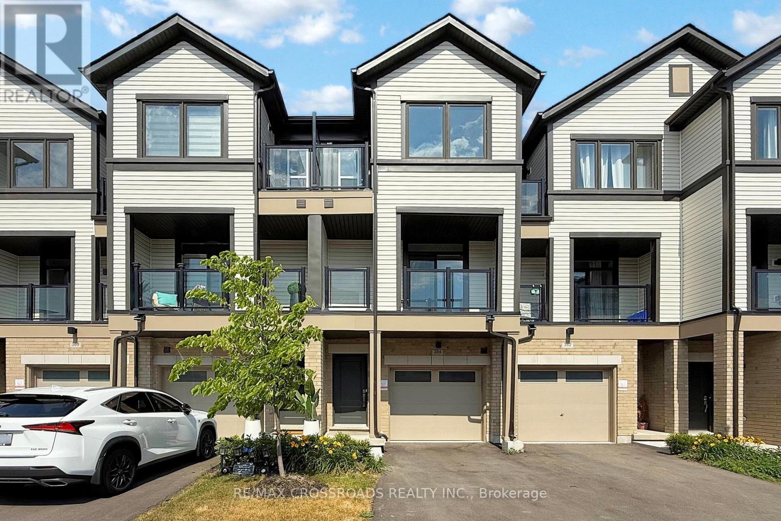 BACK - 384 Okanagan Path, Oshawa, ON - Outdoor With Balcony With Facade