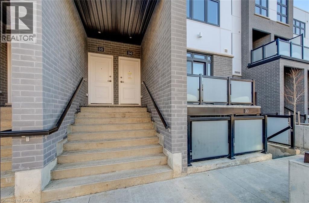 31 Mill Street Unit# 31, Kitchener, ON - Outdoor With Balcony With Exterior